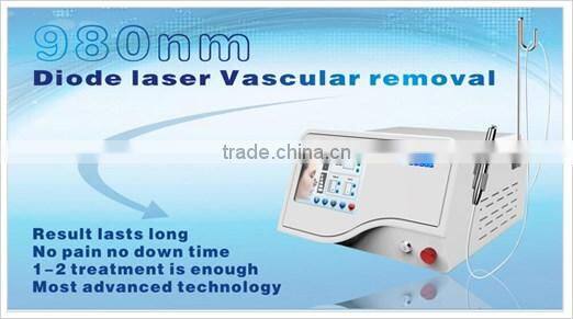 980nm diode laser red blood removal/diode laser 980nm varicose vein removal