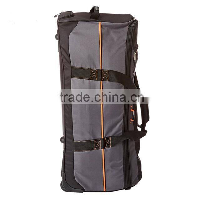 China wholesale 600D x 600D polyester fabric ladies fashion trolley bag