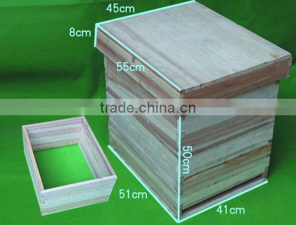 hot sale customized two levels beehive