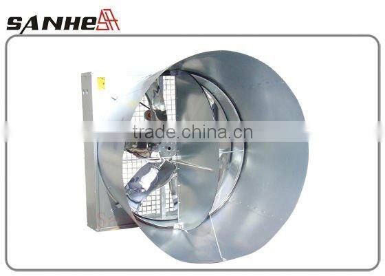 Double shutter type exhaust fan/Poultry, green house exhaust fan/ Double door cone fan