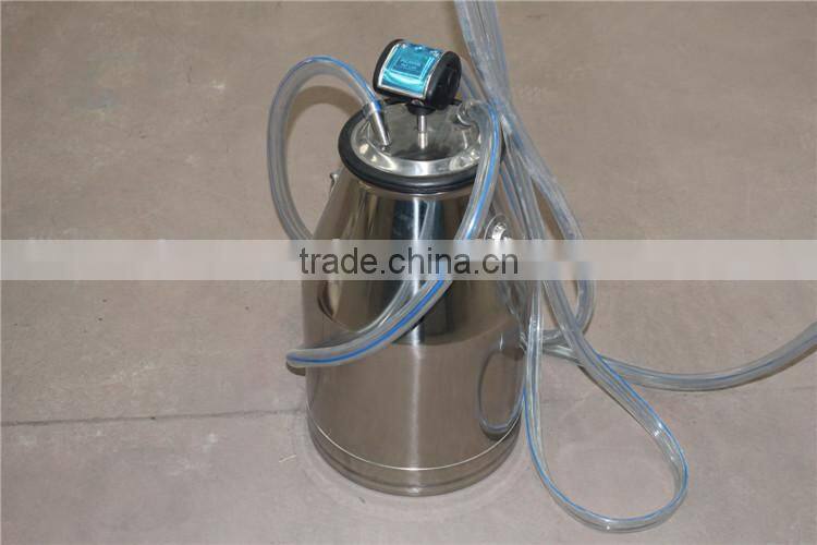 3 Buckets Milking Machine Price With Milking Vacuum Pump