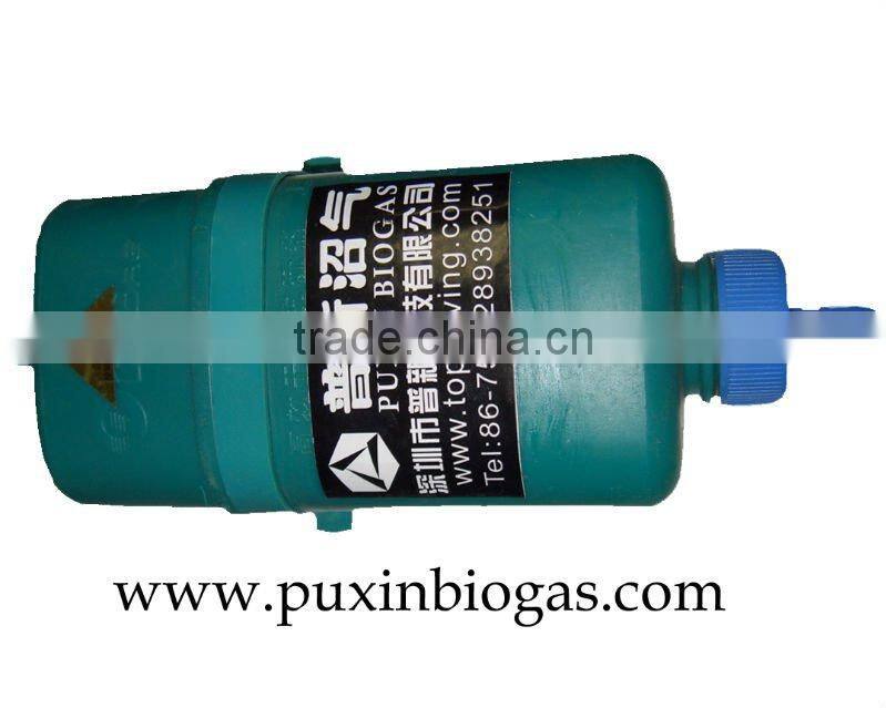 Domestic assembled biogas digester with cooking machinery