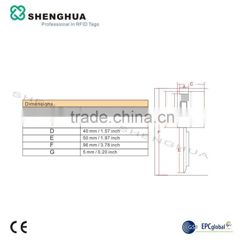 Passive UHF/HF RFID Jewelry Tag /Label /Sticker