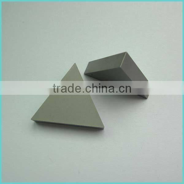 China made triangular tungsten carbide block