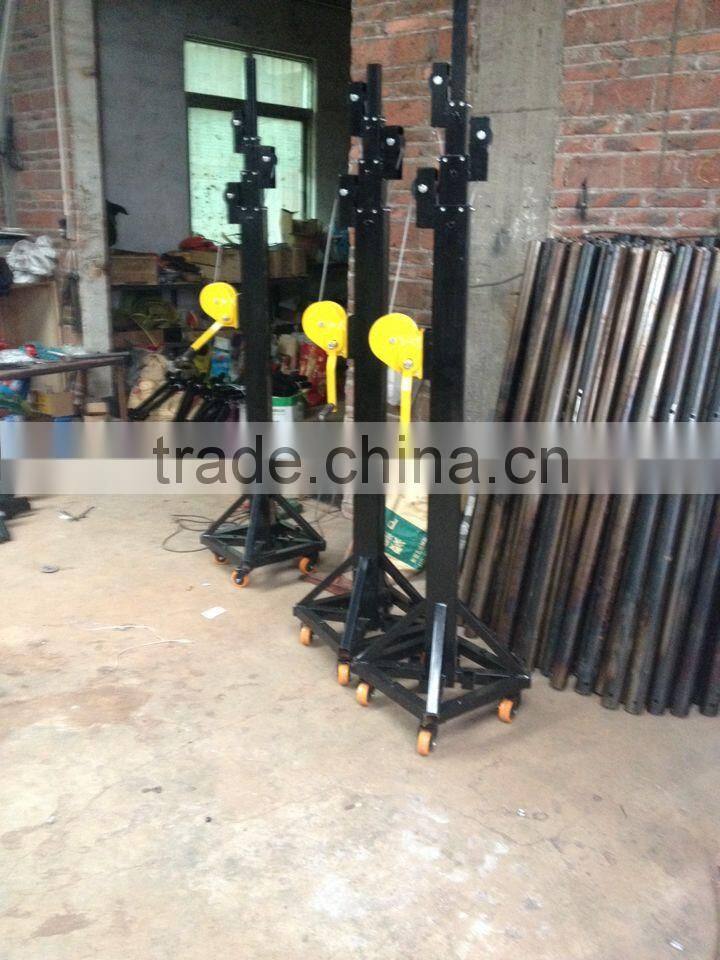 12ft high speaker truss lift tower lighting lifter