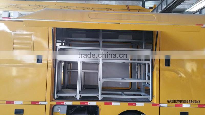 Aluminum honeycomb profile for fire truck Storage Shelving