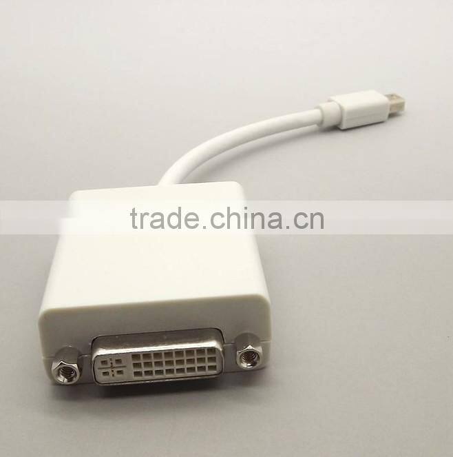 Mini dvi to usb cable Mini DVI to RCA S-Video AV CABLE Adapter dvi to dp converter for Apple Macbook DVI to tv converter