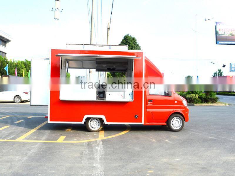 Dongfeng fast food truck mobile food trailer for sale
