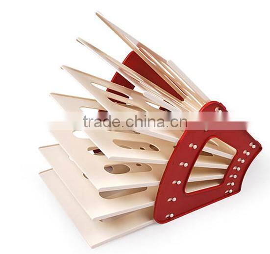 high quality creative DIY assembling magazine storage rack