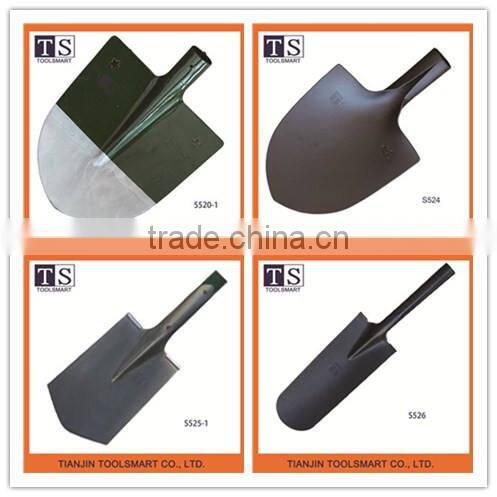 Different types camping steel garden spade shovel