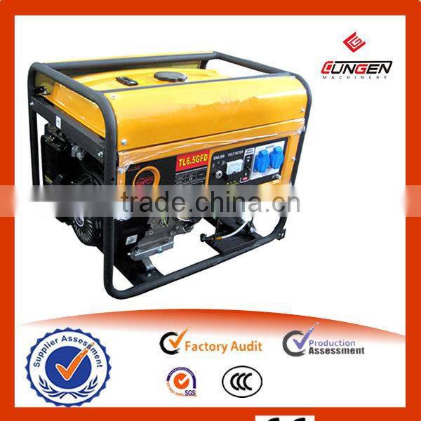 hot selling single phase 6.5kw generator