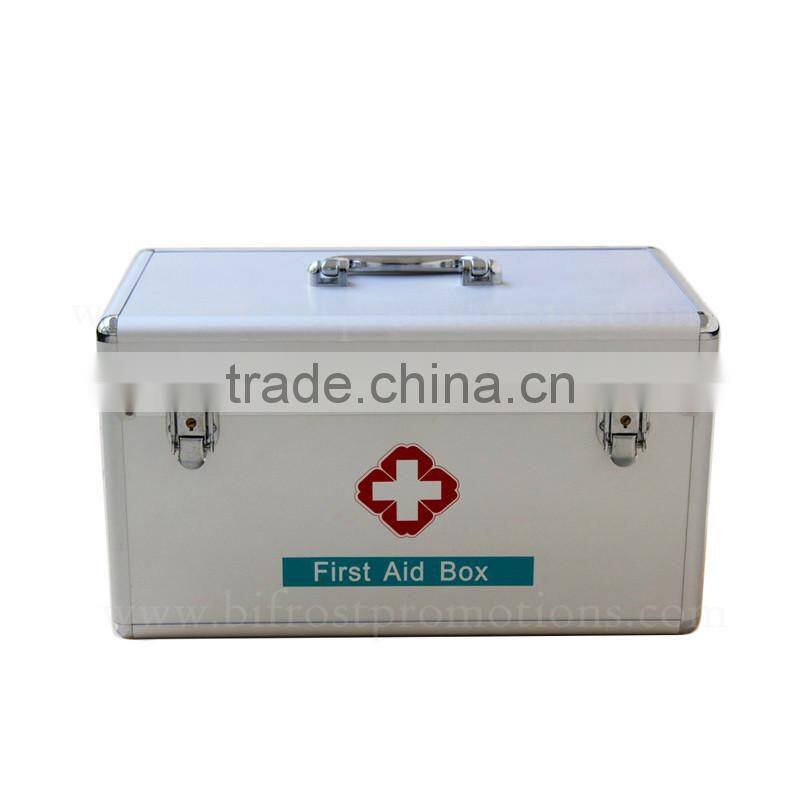 Household Medical Aluminum First Aid Kit