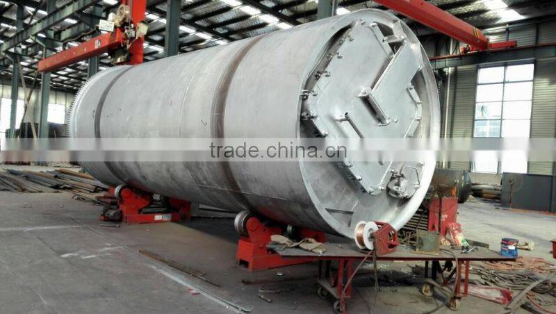 DAYI New Design Type Waste Rubber Recycling To Oil Pyrolysis Didstillation Plant /Small Pyrolysis Machine