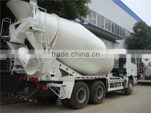 China SHACMAN F3000 6x4 concrete transport truck mixer with best price