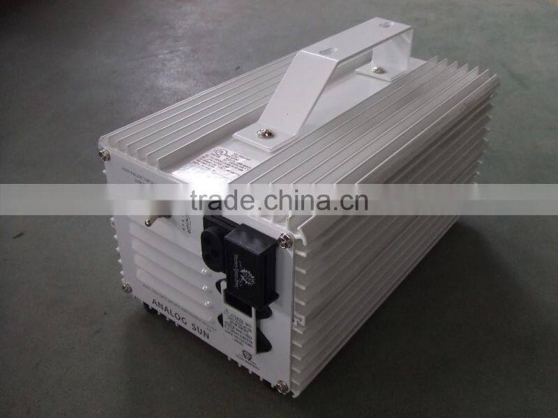 Hydroponics Aluminum Cover 1000W Switchable 120V 240V Magnetic Ballast for Indoor Gardening
