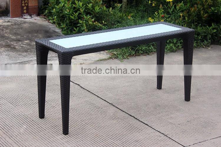 Long Size Outdoor Rattan Table