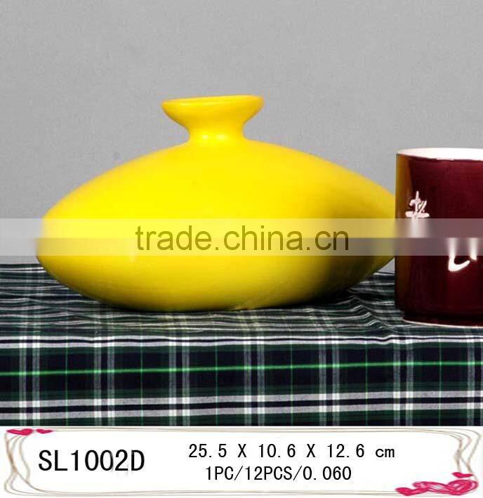 Colorful fiberglass decorative vase ,instant vases