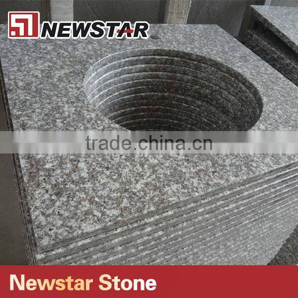 Newstar Bainbrook Brown granite hotel bathroom vanity top