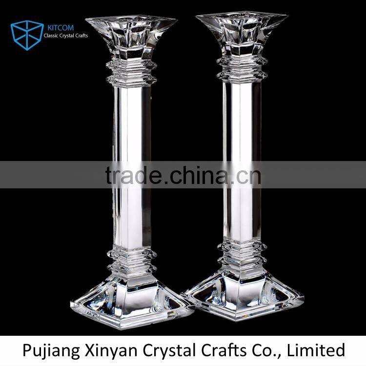 New selling different types crystal faceted tealight candle holder from manufacturer