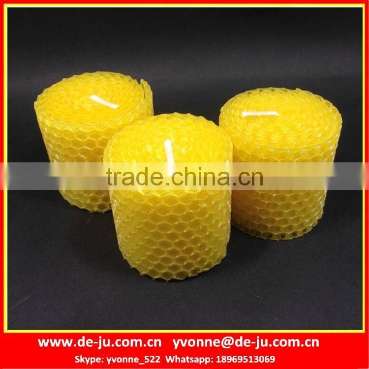 Handmade Yellow Cheap Candles Bee Wax Price
