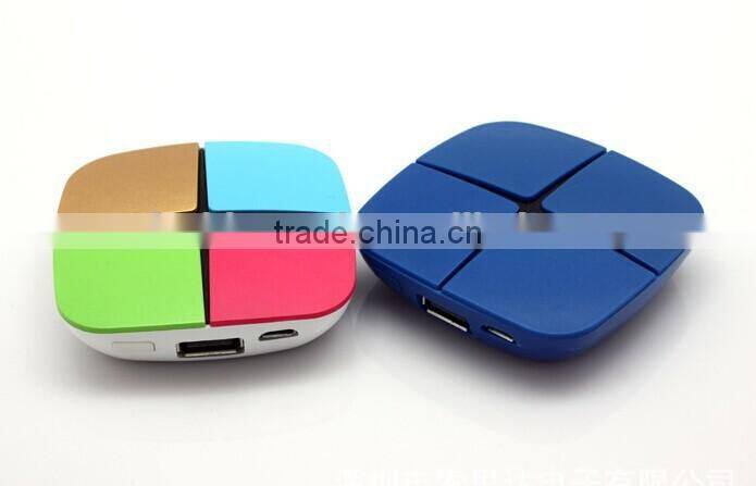 Real Capacity Magic Cube Power Bank portable power bank 2000mah