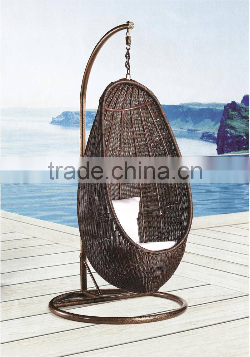 Living room adult baby rattan hanging indoor swing chair