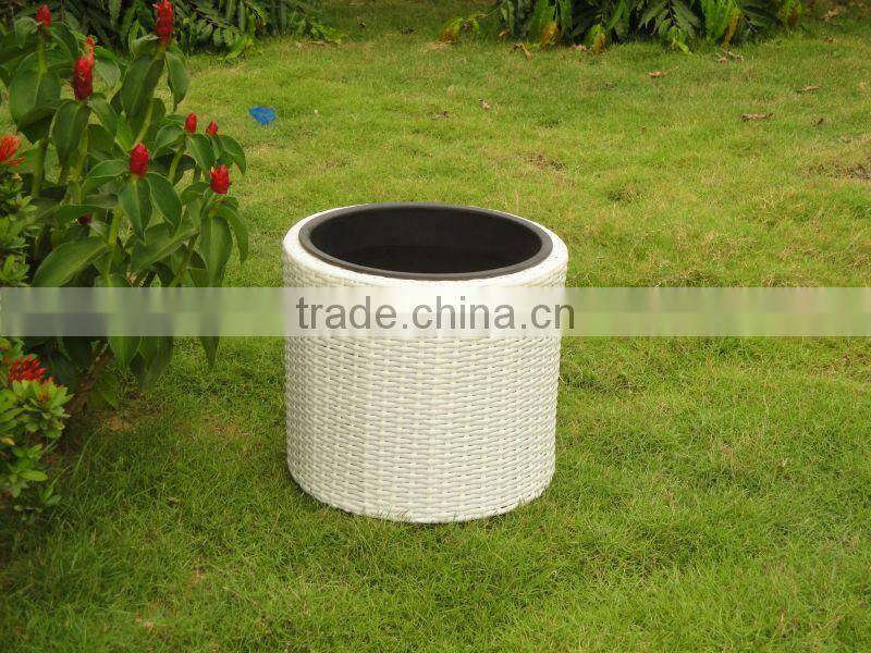 Outdoor Furniture Rattan Flower Basket