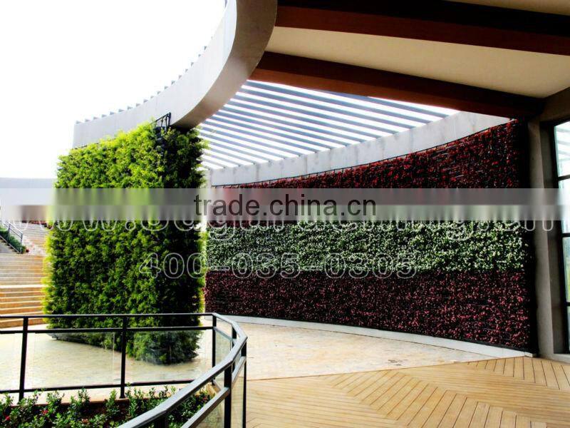 Wall garden plastic pot planter angled wall flower pots