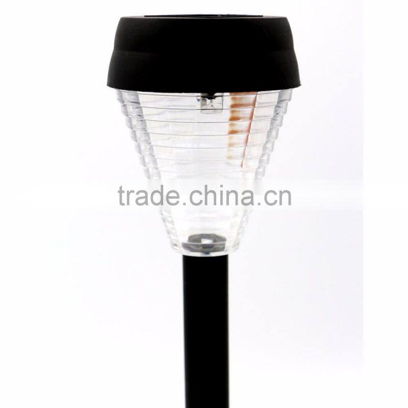 24pk Plastic Solar led Garden Pathway Landscape Lawn Stake Light