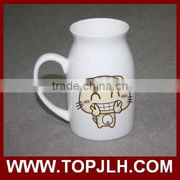 make new design printed good morning sublimation milk mug