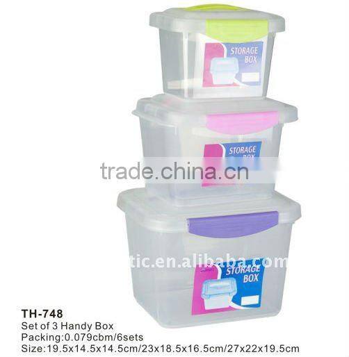 plastic storage box