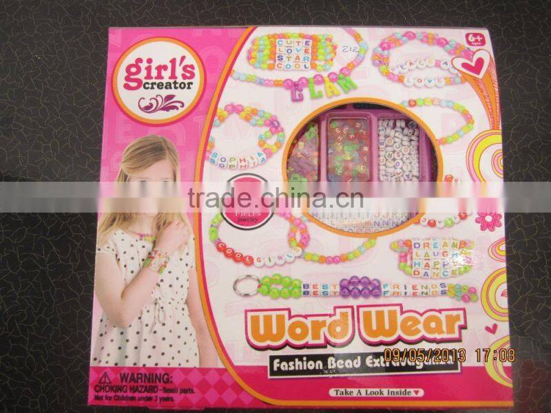 hot-selling fashion DIY beads set for girls