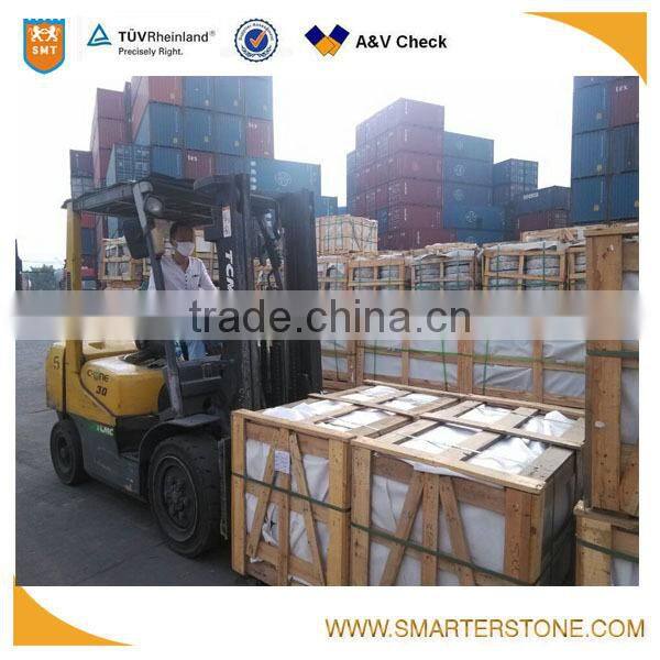 Hot selling brown marble with golden natural vein high feedback