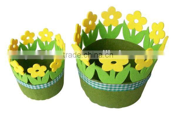 2017 hot sale in China high quality new products fashion graphic design 100% popular handmade felt bag