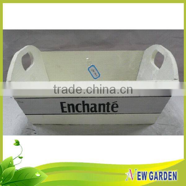 Fashionable Customzied Barrel Shape Wooden Different Types Flower Pots