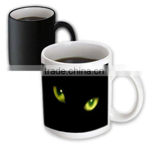 Black Mug Fantasy Mugs Color Changing Creative Ceramic Mug