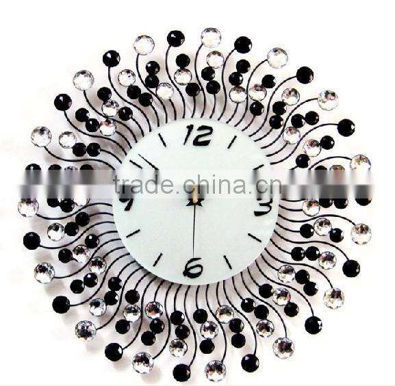 Fashion 2014 New Luxury Wall Clock High Quality(GZH-7) Wholesale