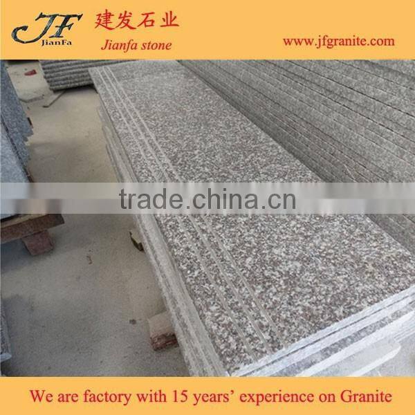 G664 Half Round Granite Step Stone With Beauty Design