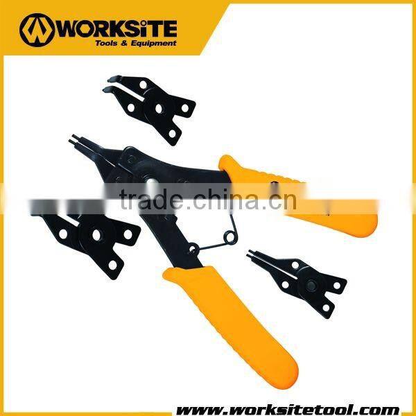 WT1128 High quality hand tool snap ring pliers 10-50mm best circlip pliers