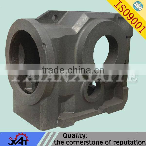 Customized Casting iron Ductile Iron Gearbox Body Body With ISO certificate