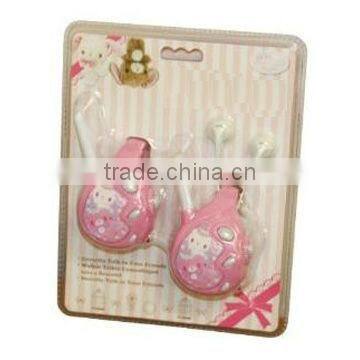COLOURFUL fisher LOW price walkie talkies cheap kids walkie talkie toys,interphone, intercom for children