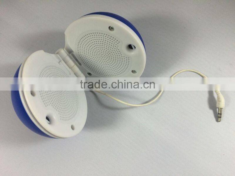 Mini folding microphone,mini speaker for cell phone