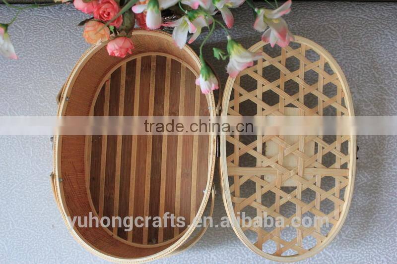 High quality and natural bamboo basket