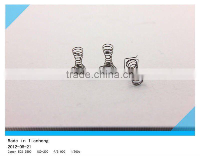 Special compression springs with irregular diameter