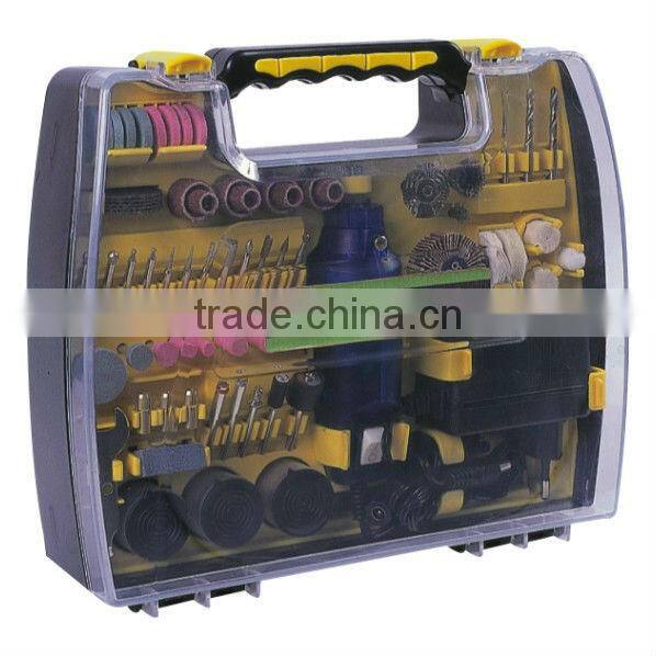 158pcs 12V electric mini grinder rotary tool and accessories set