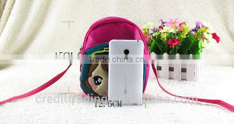 2015 lovely mobile bag for girl and coin purse