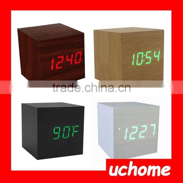 UCHOME 2018 Hot selling Made in China manufacturer wooden clock