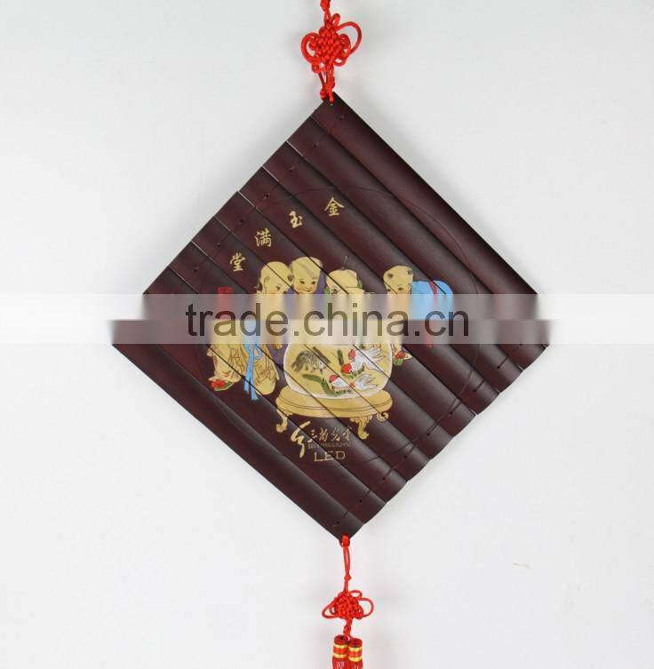 bamboo wall painting