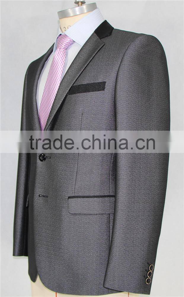 Tuxedo slim fit suit for man-TR material