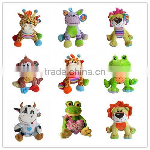 Crane machine toys farm animals plush chicken stuffed toys